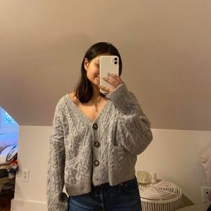 Zara Grey Cardigan